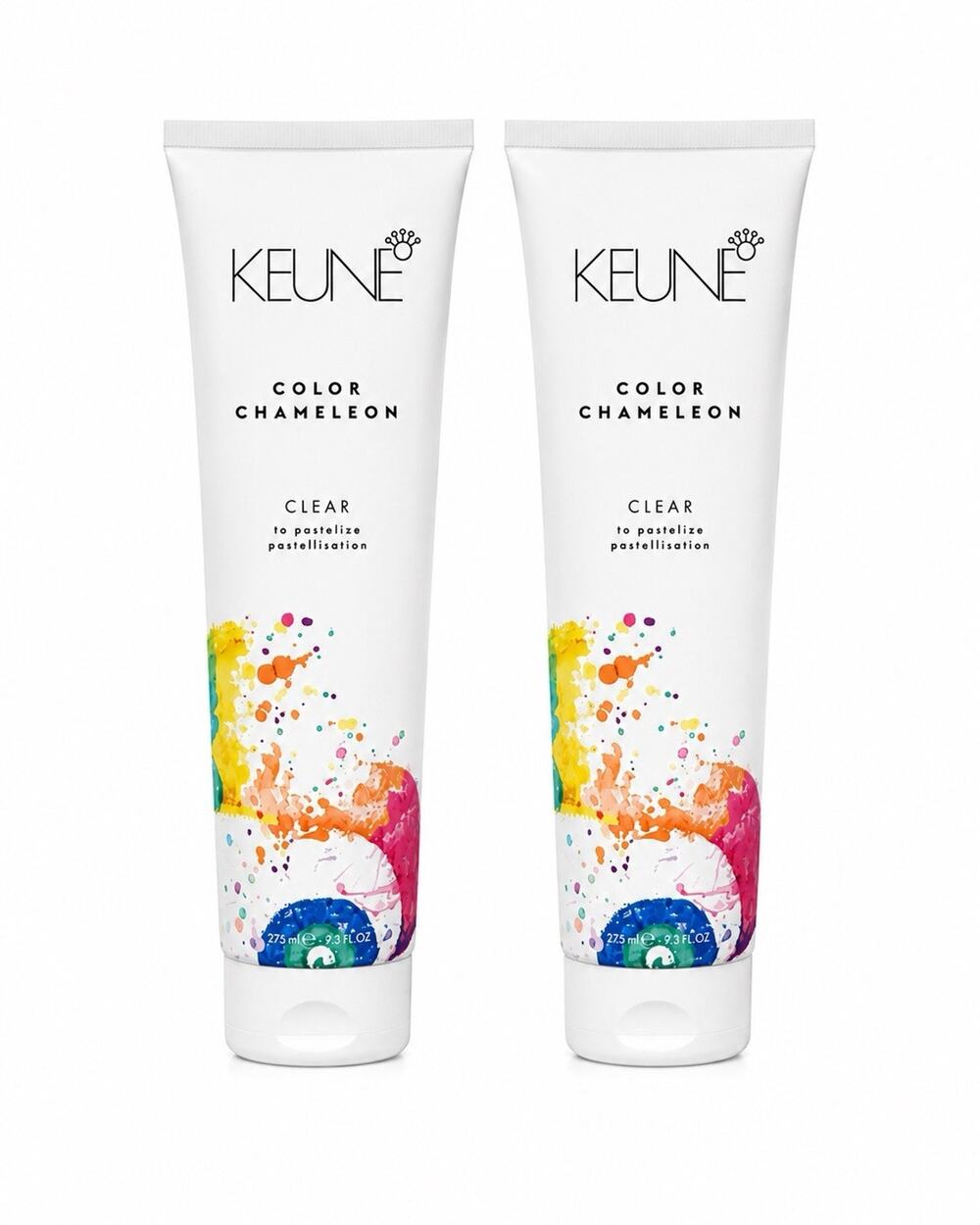 2x Keune Color Chameleon Clear Pastelizer Hair Color 275ml 9.3 fl oz